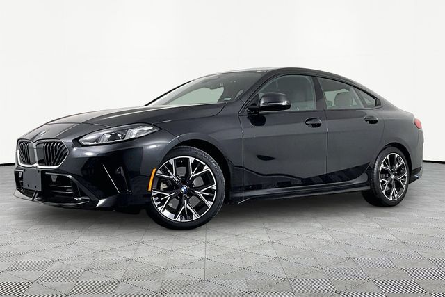 Black Sapphire Metallic 2025 BMW 2 Series Sedan All-Wheel Drive 7-Speed Automatic