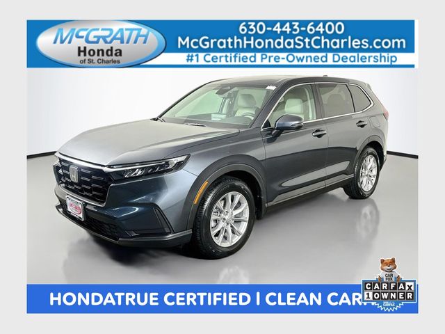 Meteorite Gray Metallic 2025 Honda CR-V SUV / Crossover All-Wheel Drive Continuously Variable Transmission