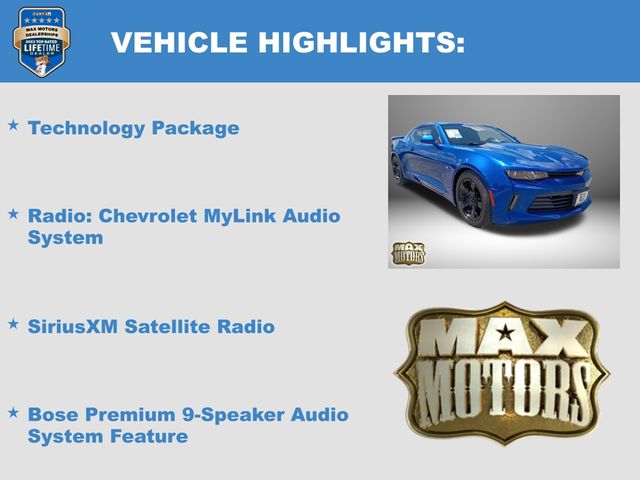 Used 2017 Chevrolet Camaro Coupe
