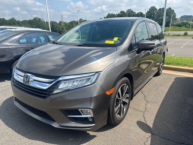 Gray 2019 Honda Odyssey Minivan Front-Wheel Drive Automatic