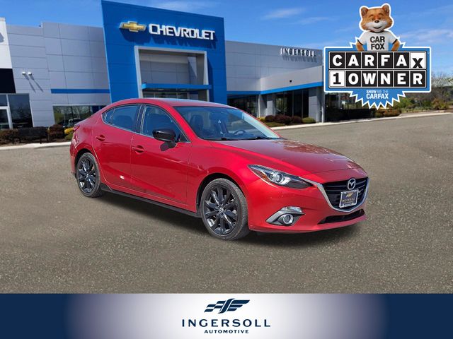 Soul Red Metallic 2014 Mazda MAZDA3 s Grand Touring Sedan Sedan Front-Wheel Drive 6-Speed Automatic