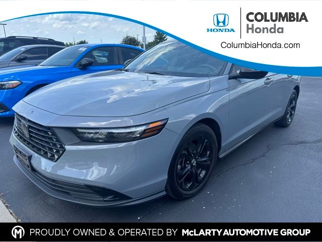 Urban Gray Pearl 2025 Honda Accord Sedan Front-Wheel Drive Continuously Variable Transmission