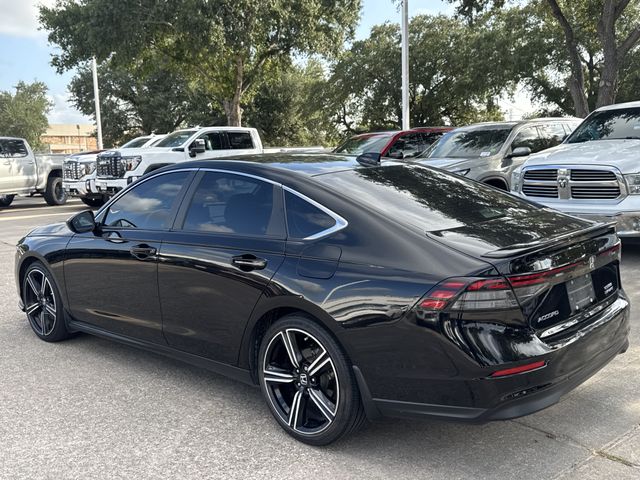 2024 Honda Accord Hybrid Sport Black at Classic Chevrolet Galveston