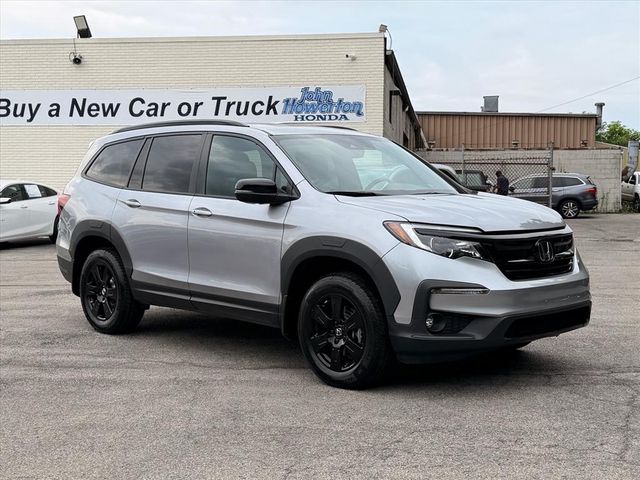 Lunar Silver Metallic 2022 Honda Pilot SUV / Crossover All-Wheel Drive 9-Speed Automatic