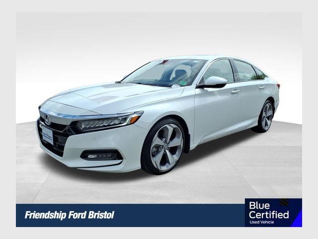 Platinum White Pearl 2018 Honda Accord Sedan Front-Wheel Drive Automatic