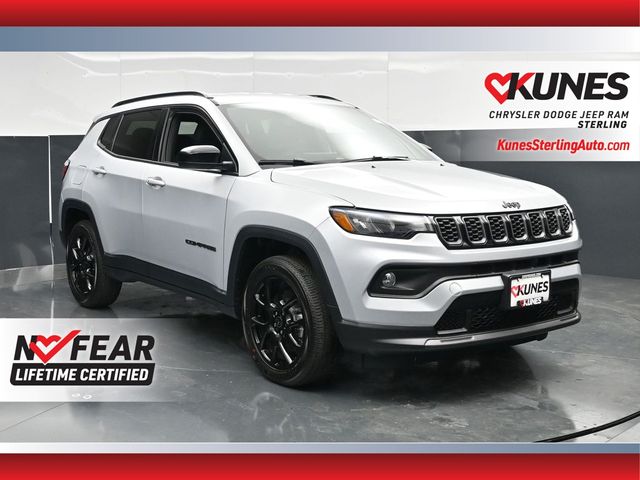 Silver Zynith Metallic Clearcoat 2026 Jeep Compass SUV / Crossover Four-Wheel Drive 8-Speed Automatic