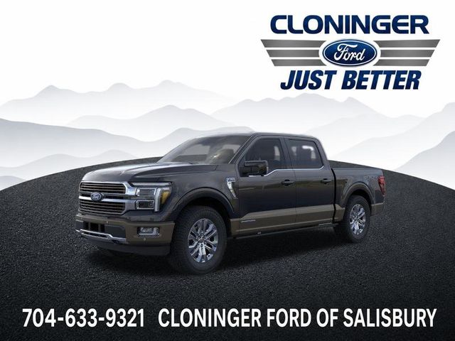 Black Metallic 2026 Ford F-150 Pickup Truck Four-Wheel Drive Automatic