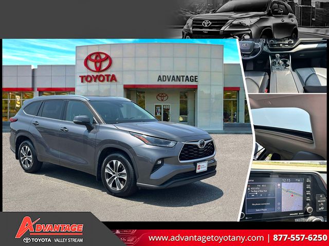 Magnetic Gray Metallic 2021 Toyota Highlander SUV / Crossover All-Wheel Drive 8-Speed Automatic