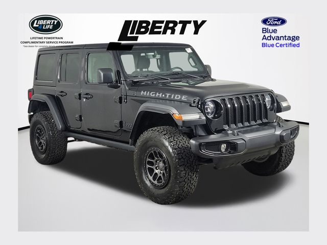 Black Clearcoat 2022 Jeep Wrangler SUV / Crossover Four-Wheel Drive Automatic
