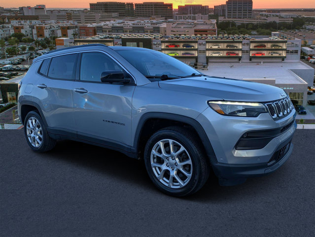 Silver 2023 Jeep Compass SUV / Crossover Four-Wheel Drive 8-Speed Automatic