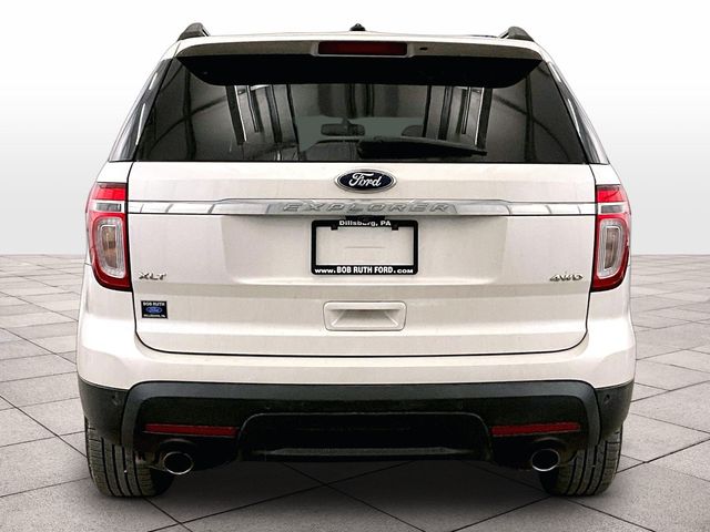 2015 Ford Explorer XLT White at Subaru and VW of Moon Township