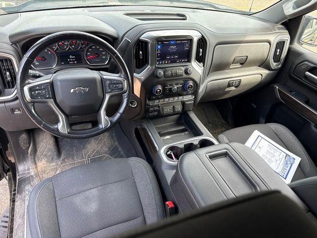 2019 Black Chevrolet Silverado 1500 LT Trail Boss 4X4 Truck