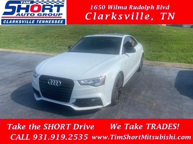 Gray Metallic 2016 Audi A5 Coupe All-Wheel Drive 8-Speed Automatic
