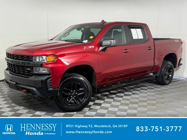 Cherry Red Tintcoat 2021 Chevrolet Silverado 1500 Pickup Truck Four-Wheel Drive 6-Speed Automatic Overdrive