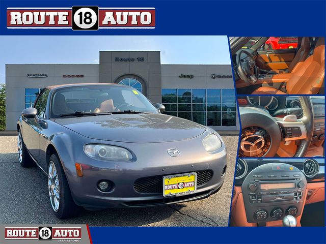 Galaxy Gray Mica 2006 Mazda MX-5 Miata Convertible Rear-Wheel Drive 6-Speed Automatic