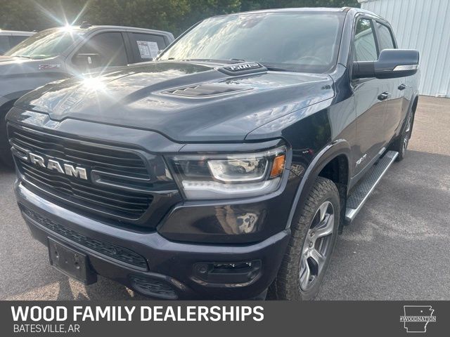 Gray (Maximum Steel Metallic Clearcoat) 2020 RAM 1500 Pickup Truck Four-Wheel Drive 8-Speed Automatic