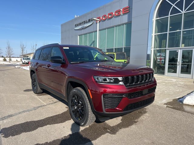 2026 Jeep Grand Cherokee L Laredo - Velvet Red Pearlcoat exterior view 3