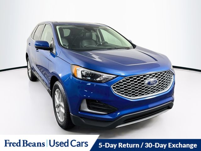 Blue Metallic 2024 Ford Edge SUV / Crossover All-Wheel Drive 8-Speed Automatic
