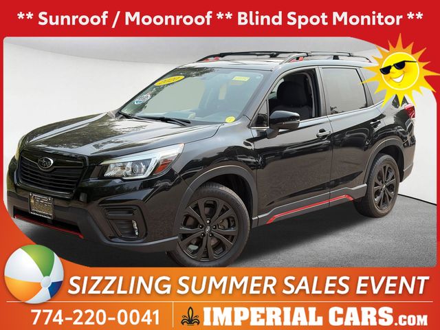 Crystal Black Silica 2020 Subaru Forester SUV / Crossover All-Wheel Drive Continuously Variable Transmission