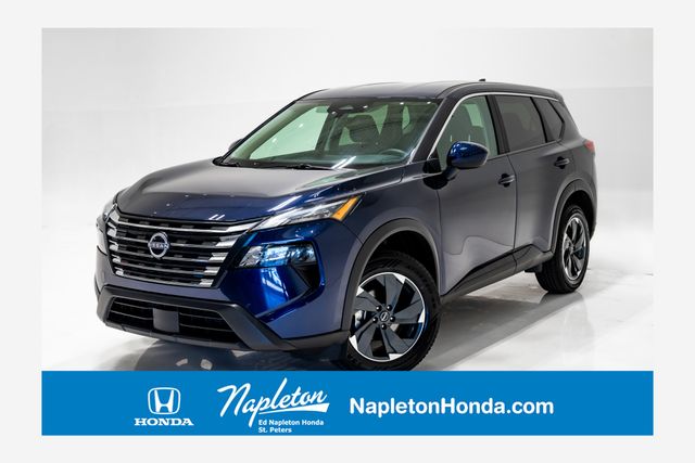 Deep Ocean Blue Pearl 2025 Nissan Rogue SV AWD SUV / Crossover All-Wheel Drive Continuously Variable Transmission