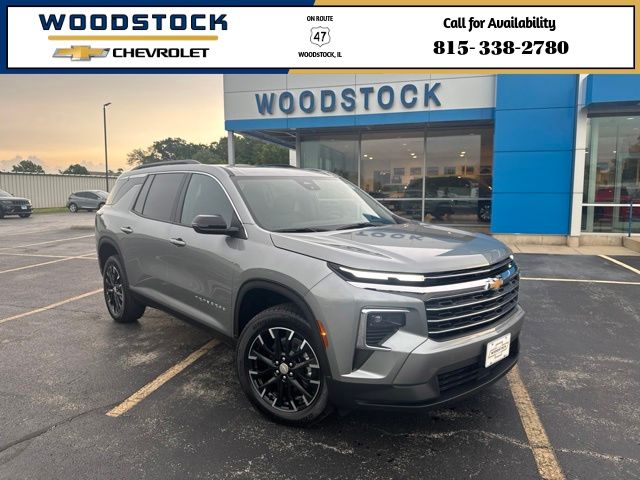 Sterling Gray Metallic 2026 Chevrolet Traverse LT AWD SUV / Crossover Four-Wheel Drive 8-Speed Automatic