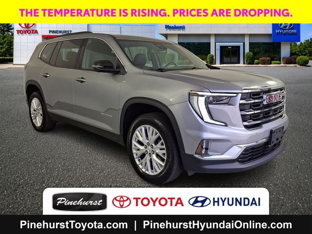 Gray 2024 GMC Acadia SUV / Crossover Front-Wheel Drive 8-Speed Automatic