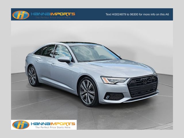 Silver Metallic 2023 Audi A6 Sedan All-Wheel Drive 7-Speed Automatic