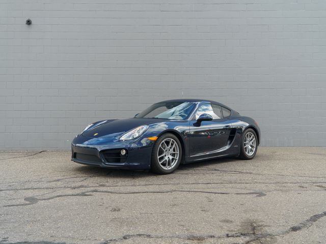 Dark Blue Metallic 2016 Porsche Cayman Coupe