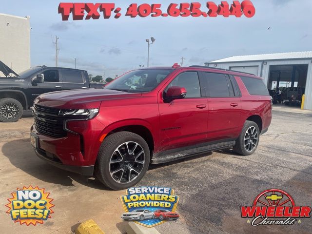 Radiant Red Tintcoat 2024 Chevrolet Suburban RST 4WD SUV / Crossover Four-Wheel Drive Automatic