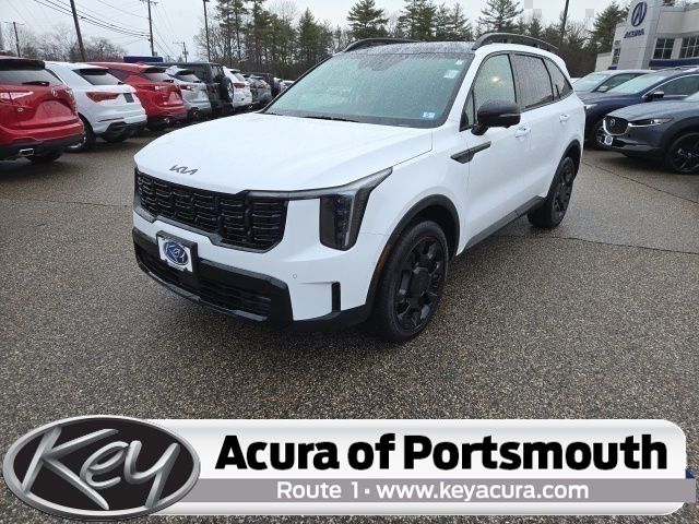 Glacial White Pearl 2026 Kia Sorento X-Line SX AWD SUV / Crossover All-Wheel Drive 8-Speed Dual Clutch