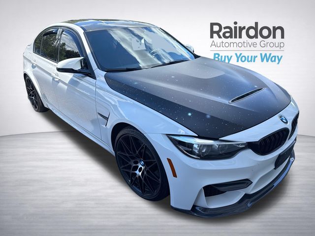 Alpine White 2018 BMW M3 Sedan Rear-Wheel Drive 7-Speed Automatic