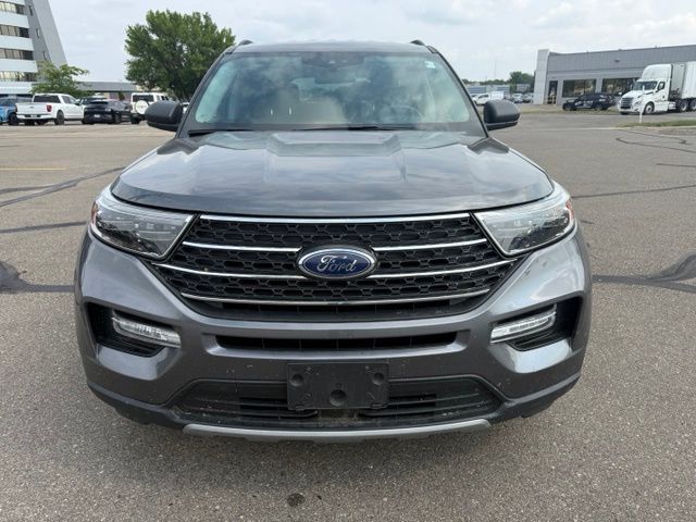 2022 Carbonized Gray Metallic Ford Explorer XLT 4X4 SUV