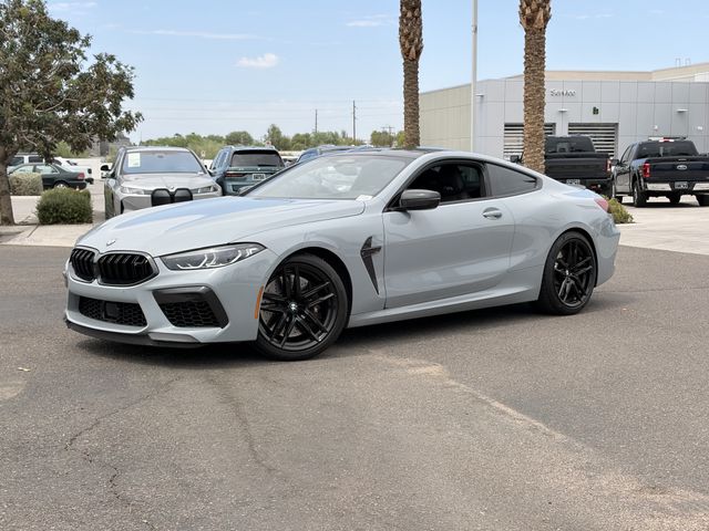Brooklyn Gray Metallic 2024 BMW M8 Coupe All-Wheel Drive 8-Speed Automatic
