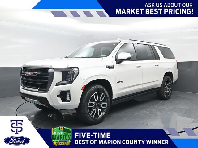 White Frost Tricoat 2023 GMC Yukon XL SUV / Crossover Four-Wheel Drive