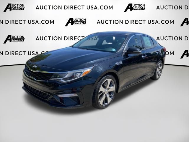Ebony Black 2019 Kia Optima S FWD Sedan Front-Wheel Drive 6-Speed Automatic