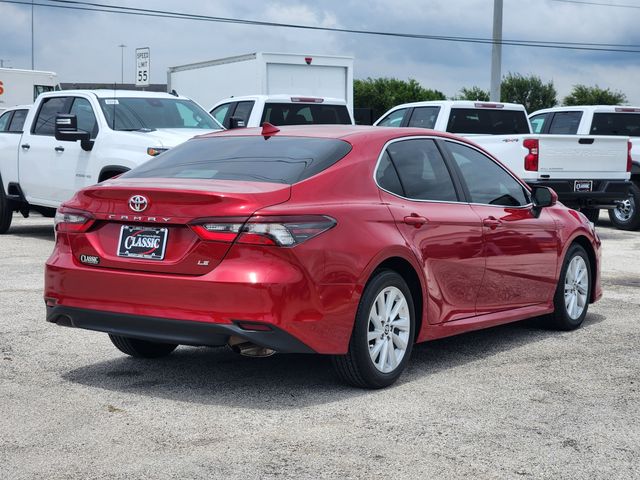 2024 Toyota Camry LE Red at Toyota of Victoria