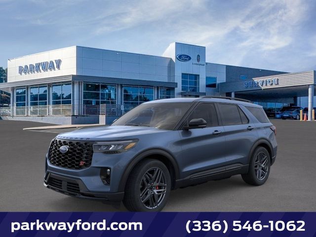 Vapor Blue Metallic 2026 Ford Explorer ST AWD SUV / Crossover All-Wheel Drive Automatic