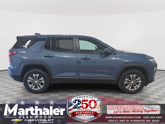 Lakeshore Blue Metallic 2025 Chevrolet Equinox SUV / Crossover Four-Wheel Drive 8-Speed Automatic