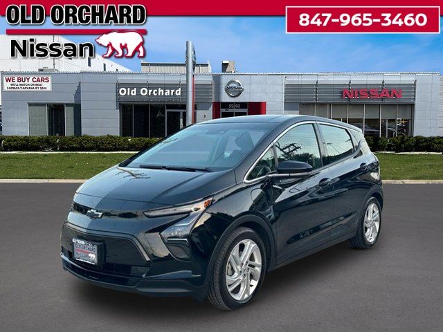 Mosaic Black Metallic 2023 Chevrolet Bolt EV Hatchback Front-Wheel Drive 1-Speed Automatic