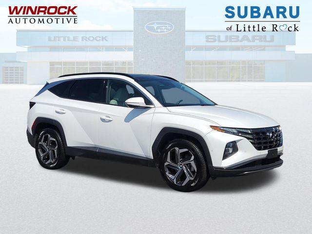 White Pearl 2024 Hyundai Tucson SUV / Crossover All-Wheel Drive 8-Speed Automatic