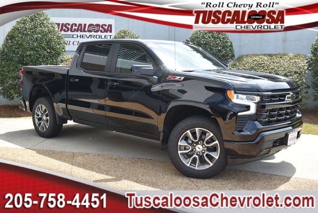 Black 2026 Chevrolet Silverado 1500 Pickup Truck Four-Wheel Drive Automatic