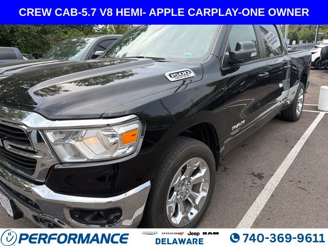 Diamond Black Crystal Pearlcoat 2021 RAM 1500 Pickup Truck Four-Wheel Drive 8-Speed Automatic