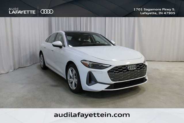 Glacier White 2025 Audi A5 quattro 45 TFSI Sedan Sedan 7-Speed Automatic