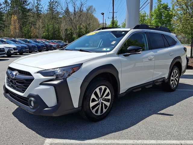 2024 Subaru Outback Premium White at Subaru and VW of Moon Township