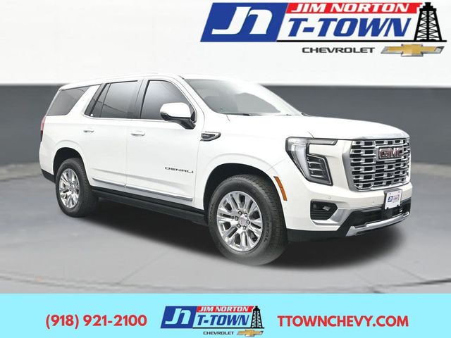 White Frost Tricoat 2025 GMC Yukon SUV / Crossover Four-Wheel Drive