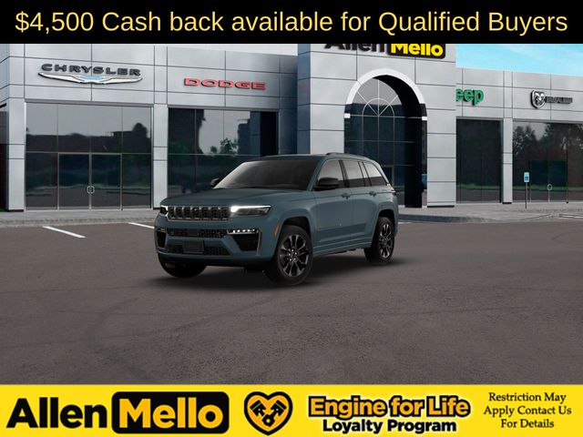 Gray (Steel Blue) 2026 Jeep Grand Cherokee SUV / Crossover Four-Wheel Drive 8-Speed Automatic