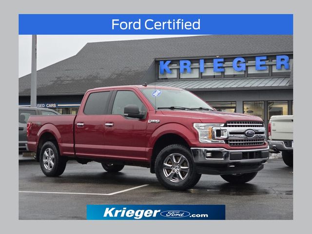 Ruby Red Metallic Tinted Clearcoat 2018 Ford F-150 XLT SuperCrew LB 4WD Pickup Truck Four-Wheel Drive Automatic