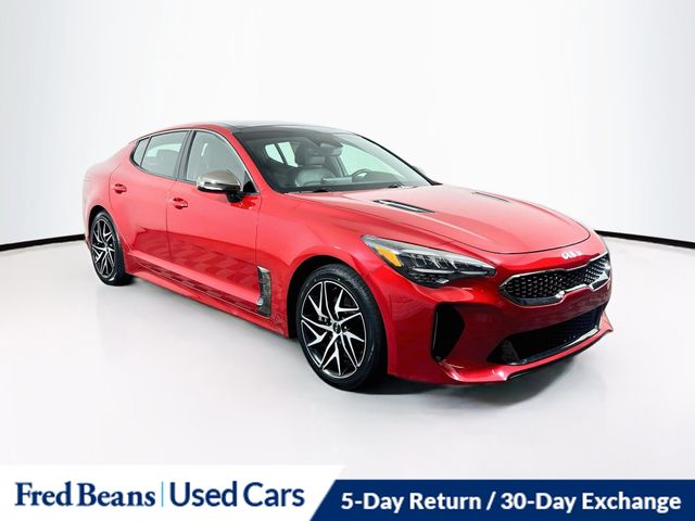 HiChroma Red 2022 Kia Stinger Sedan Rear-Wheel Drive 8-Speed Automatic