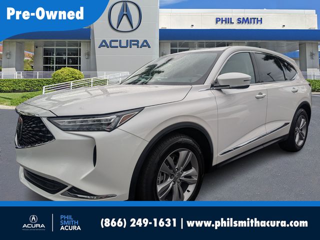 Platinum White 2024 Acura MDX FWD SUV / Crossover Front-Wheel Drive Automatic