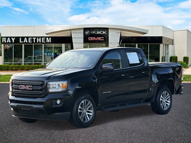 Onyx Black 2015 GMC Canyon Pickup Truck Four-Wheel Drive 6-Speed Automatic